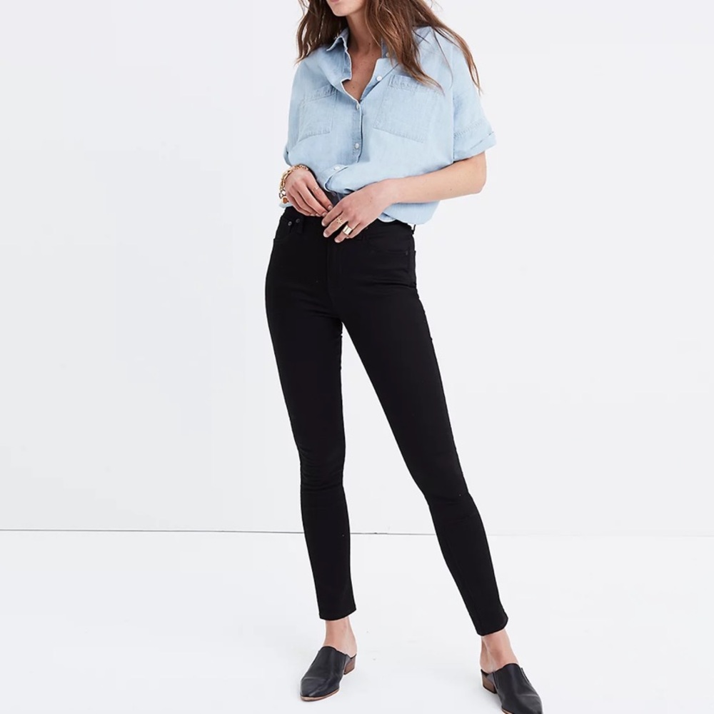 Madewell 10 Inch High Rise Skinny Skinny